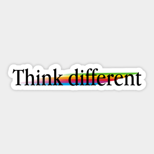 Think Different Sticker